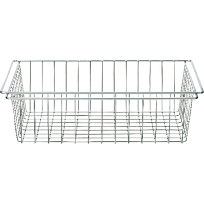 ステンレスユニットシェルフ・ステンレス追加用ワイヤーバスケット  