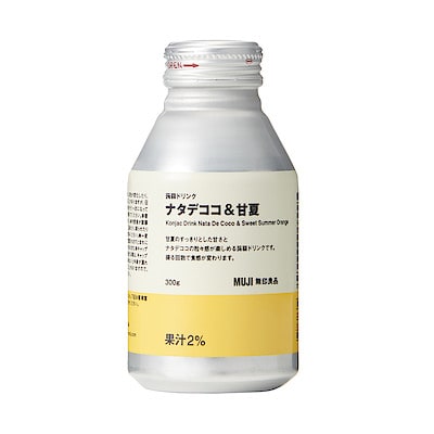 蒟蒻ドリンク　ナタデココ＆甘夏