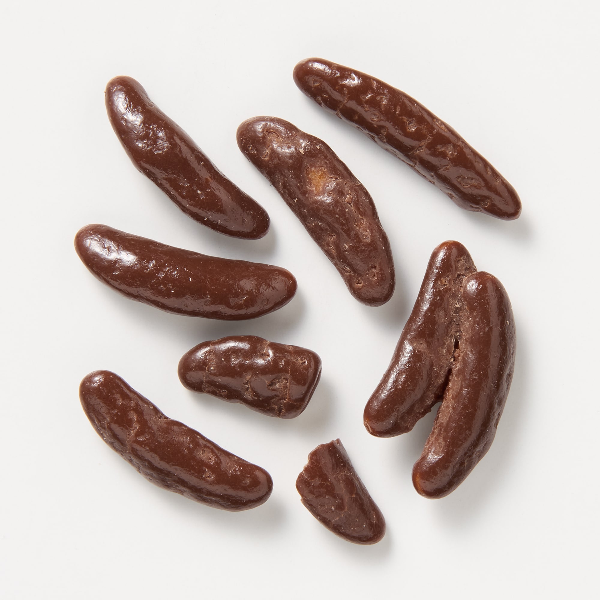 不揃い　柿の種チョコ