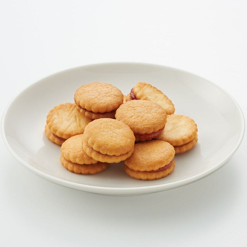 無選別 りんごジャムサンドクッキー ５０ｇ 99円のお菓子 ぽち菓子 通販 無印良品