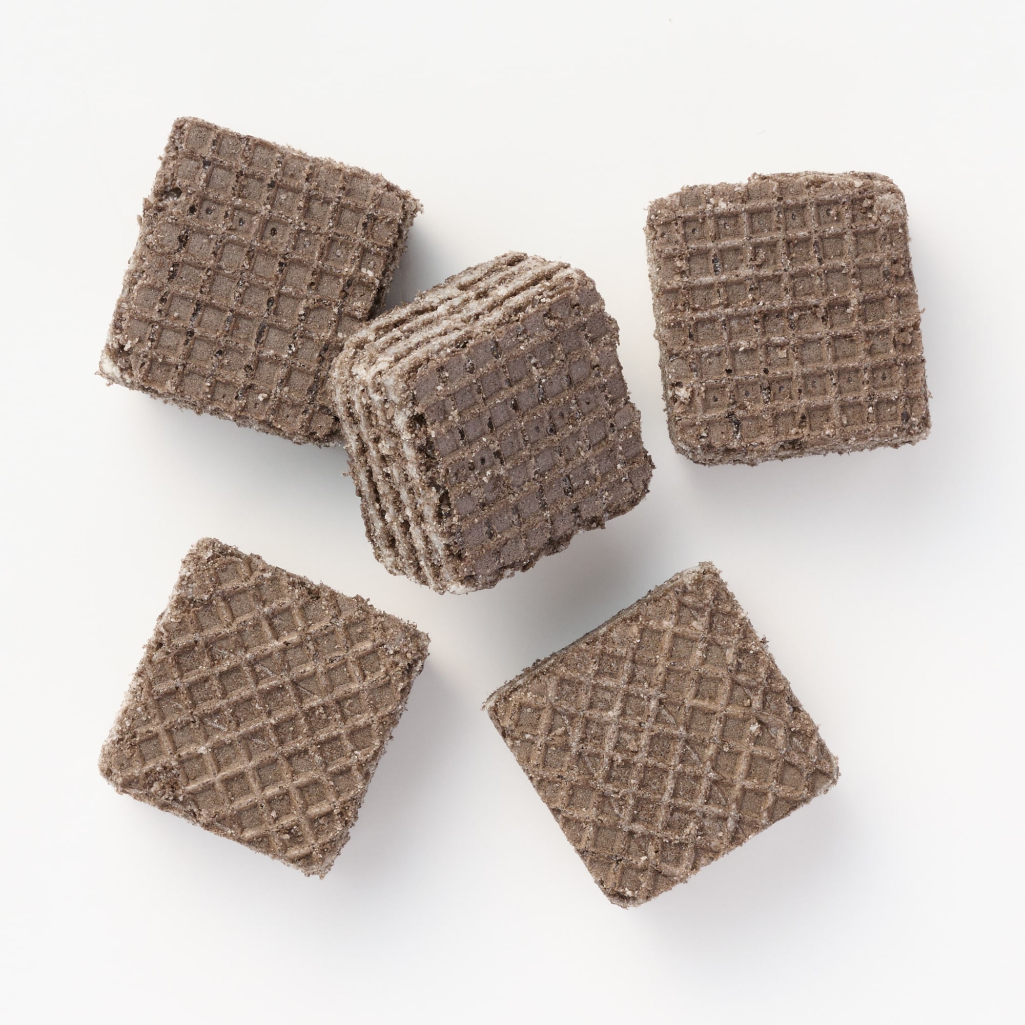 ひとくちブラックウエハース　バニラクリーム