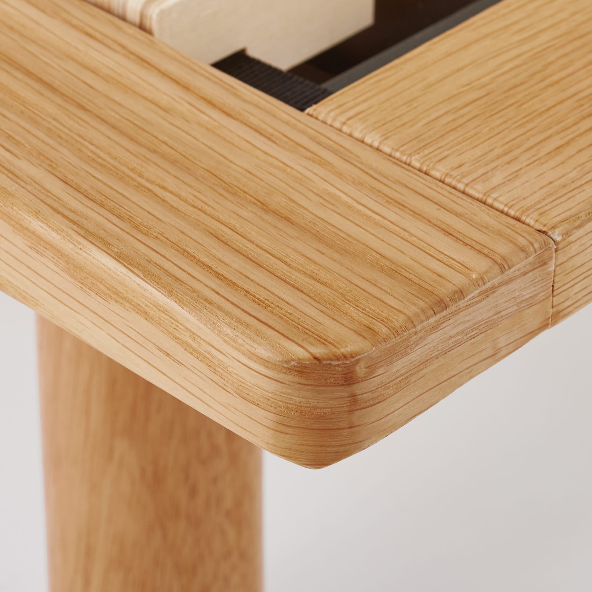 ベッドフレーム・シングル・オーク材・すのこ仕様