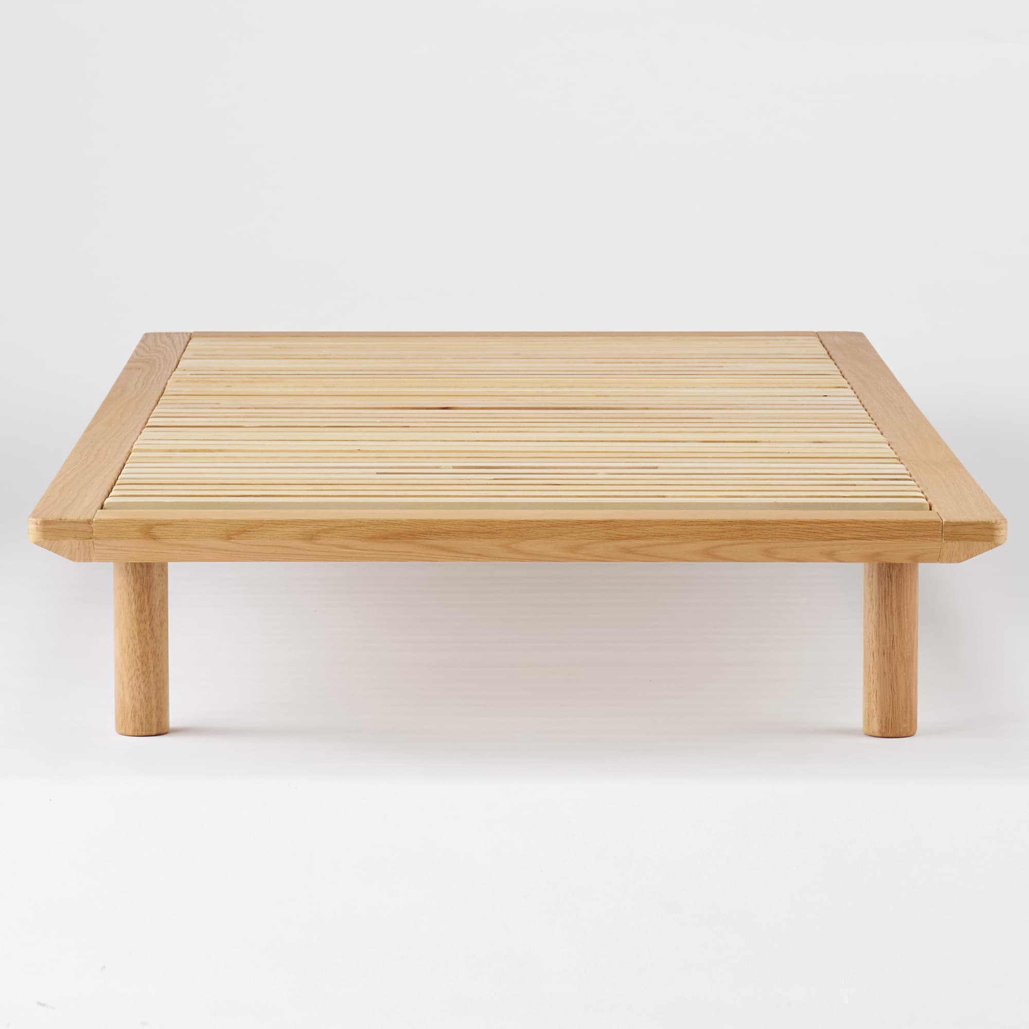 ベッドフレーム・シングル・オーク材・すのこ仕様