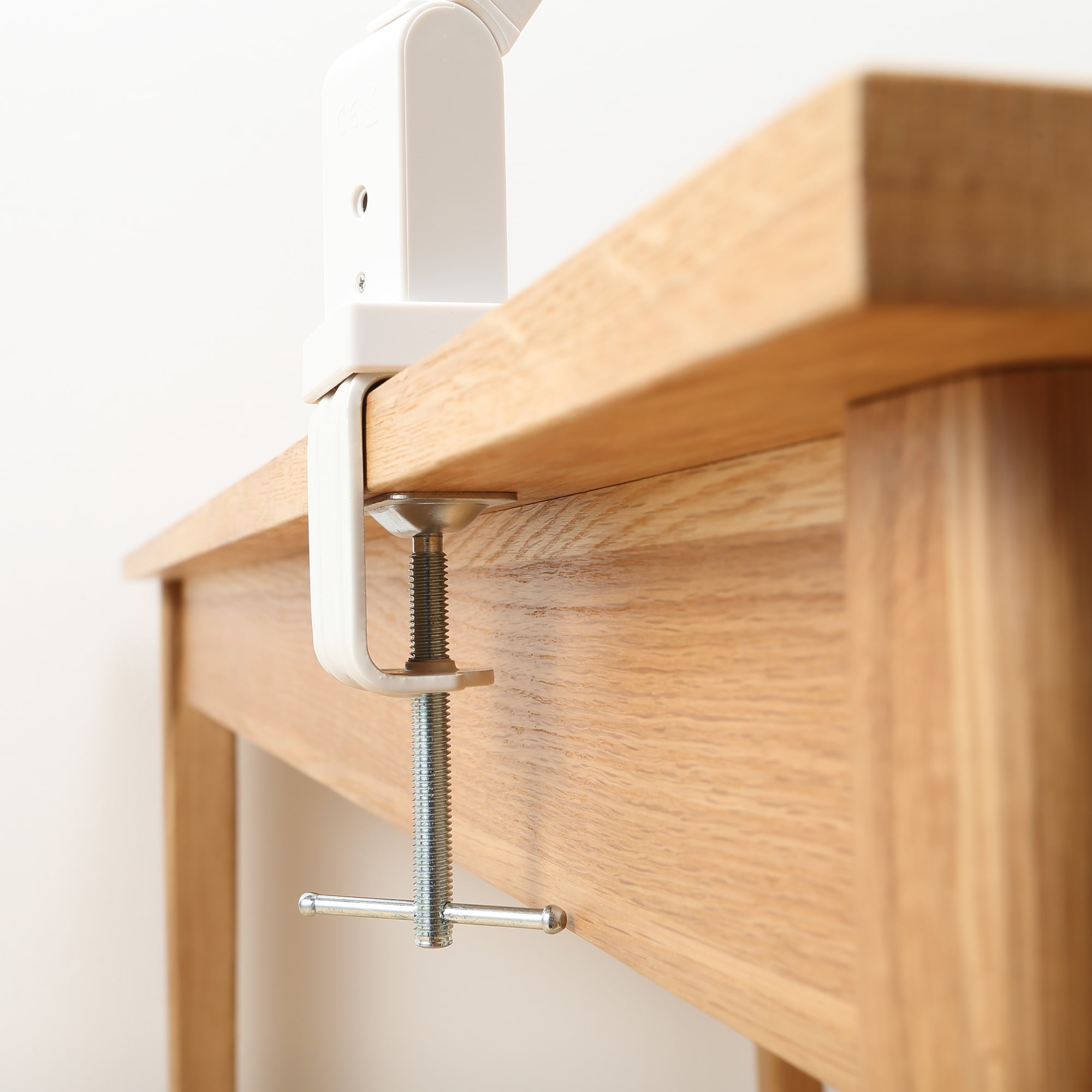 無垢材デスク（引出付）・オーク材