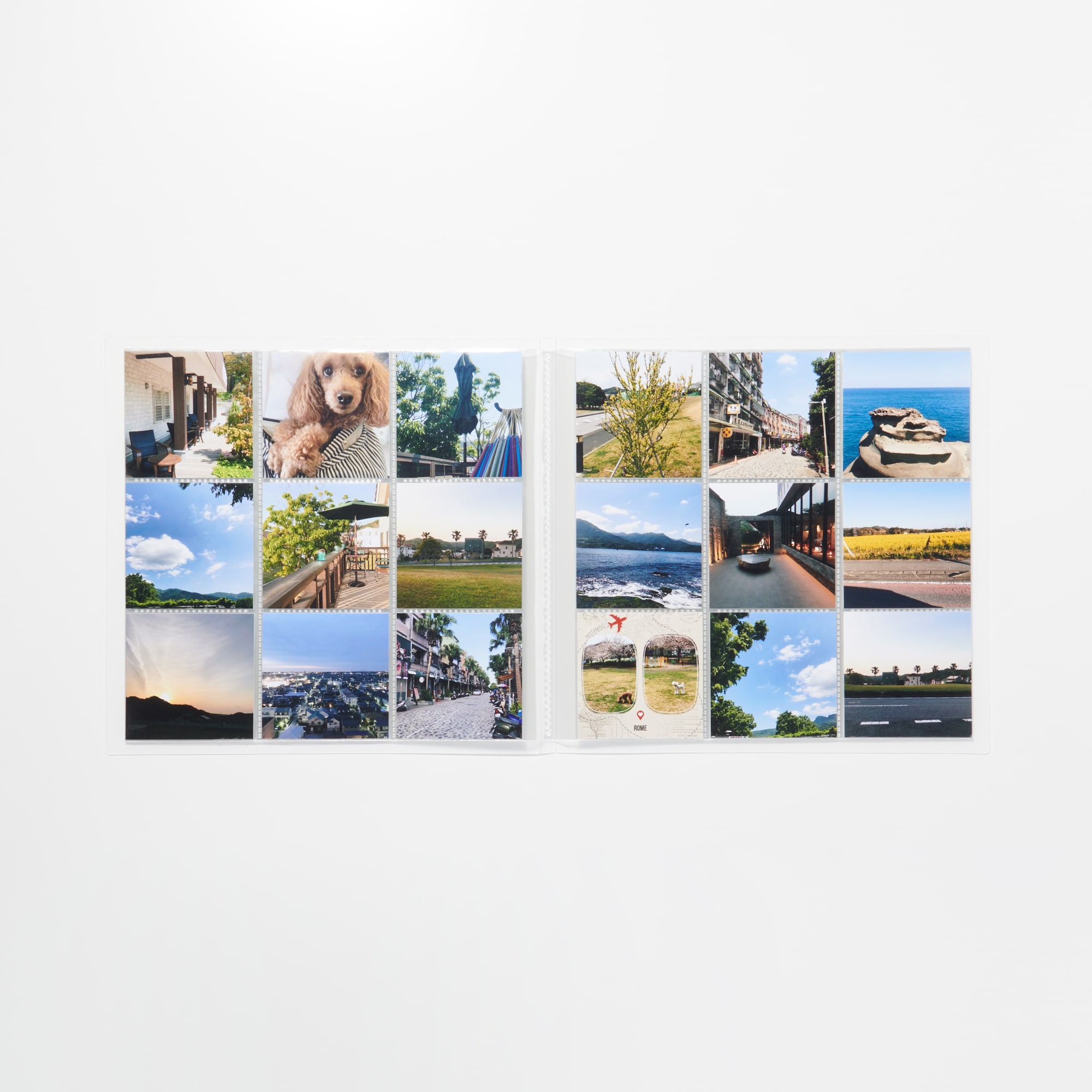 ポリプロピレンアルバム３段