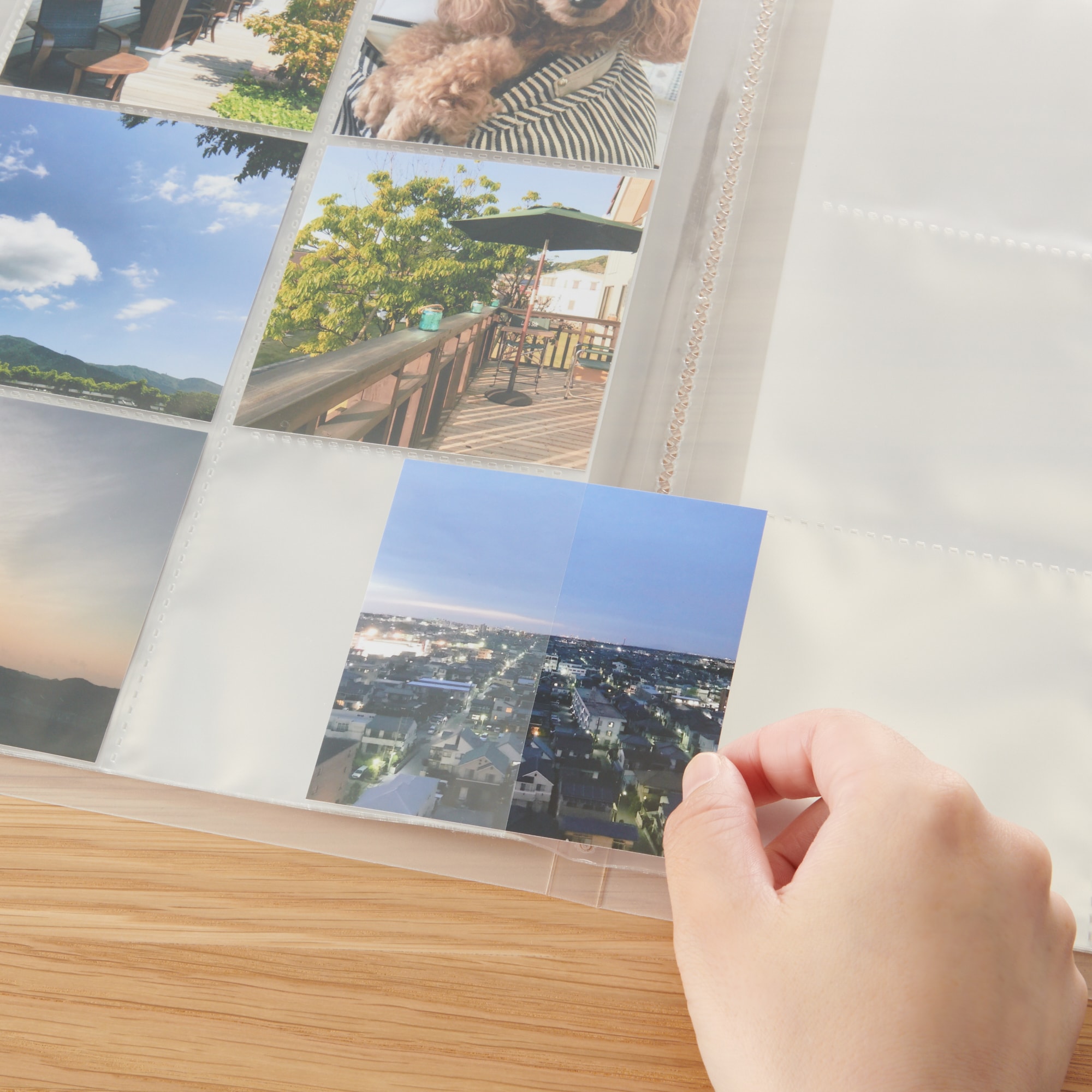 ポリプロピレンアルバム３段