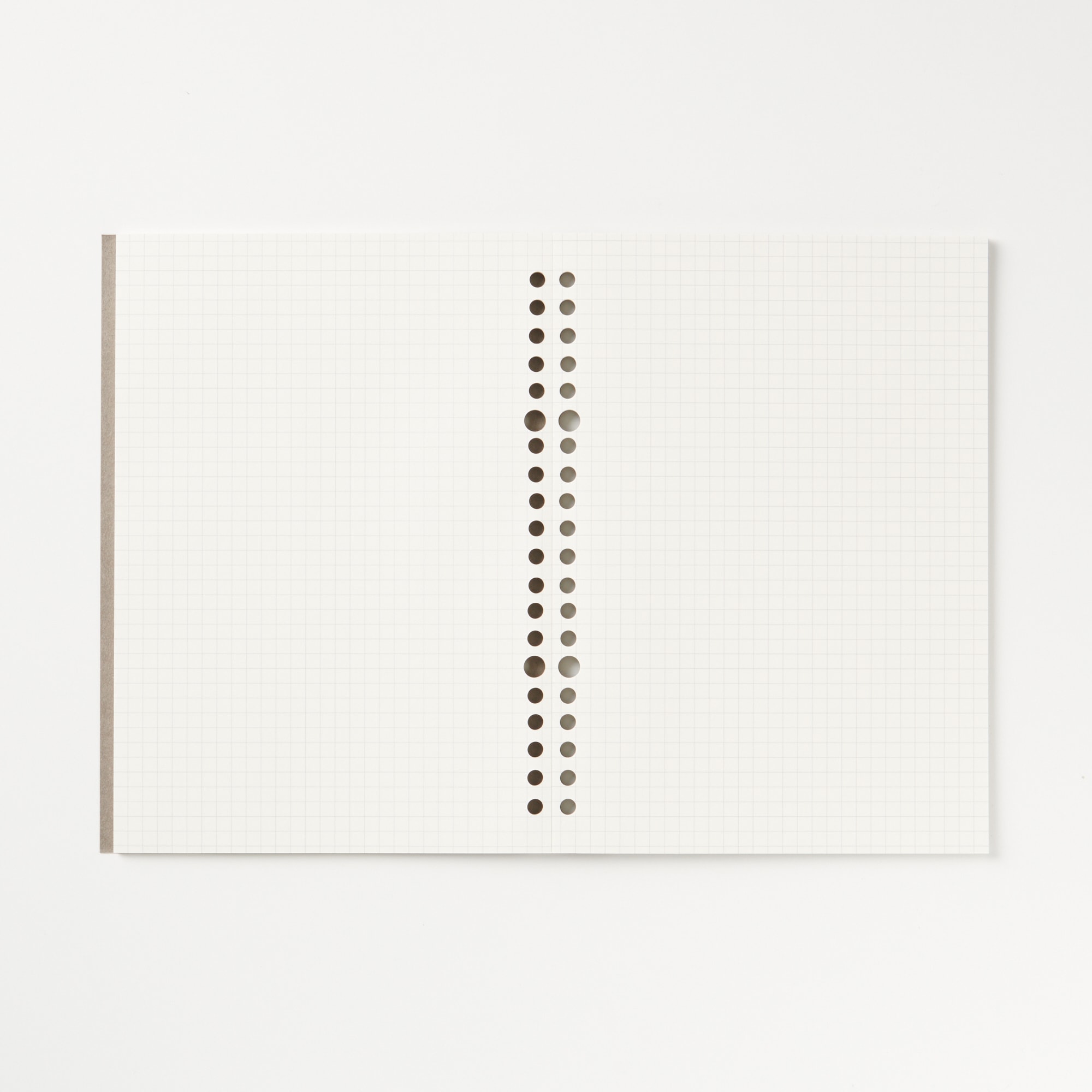 ノート型はがせるルーズリーフ