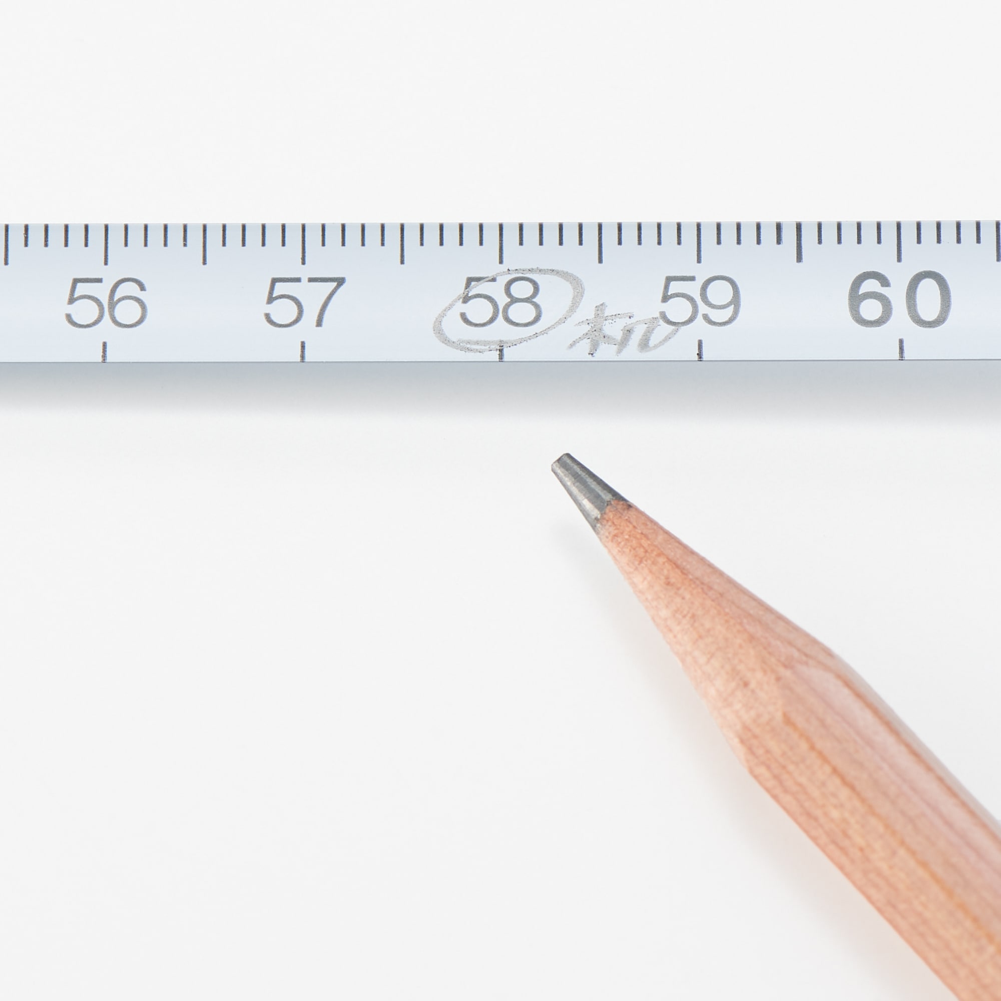 印が書き込めるメジャー