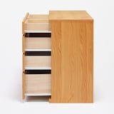 木製チェスト４段・オーク材