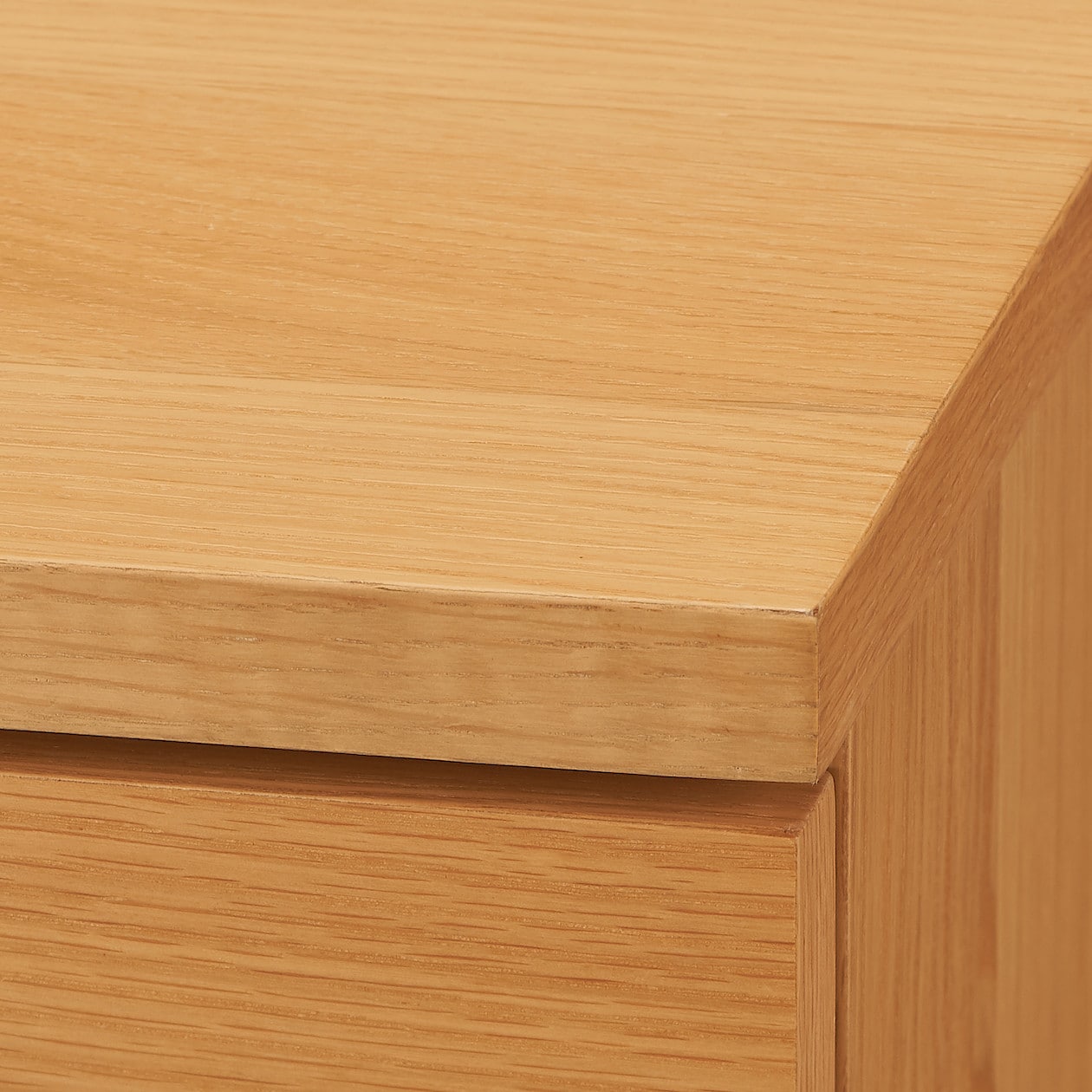 木製チェスト４段・オーク材 幅８８×奥行４４×高さ８３ｃｍ | チェスト 