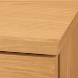 木製キャビネット・木扉・スリム・オーク材