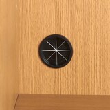 木製キャビネット・木扉・スリム・オーク材