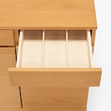 木製キャビネット・木扉・オーク材