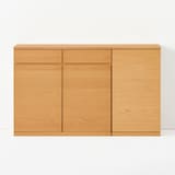 木製キャビネット・木扉・オーク材