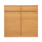 木製キャビネット・木扉・オーク材