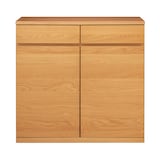 木製キャビネット・木扉・オーク材