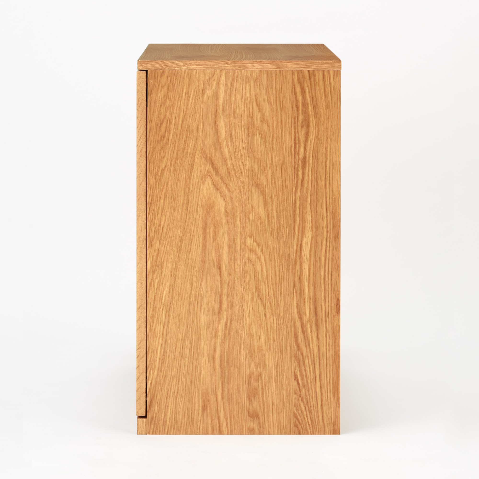 木製キャビネット・ガラス扉・オーク材