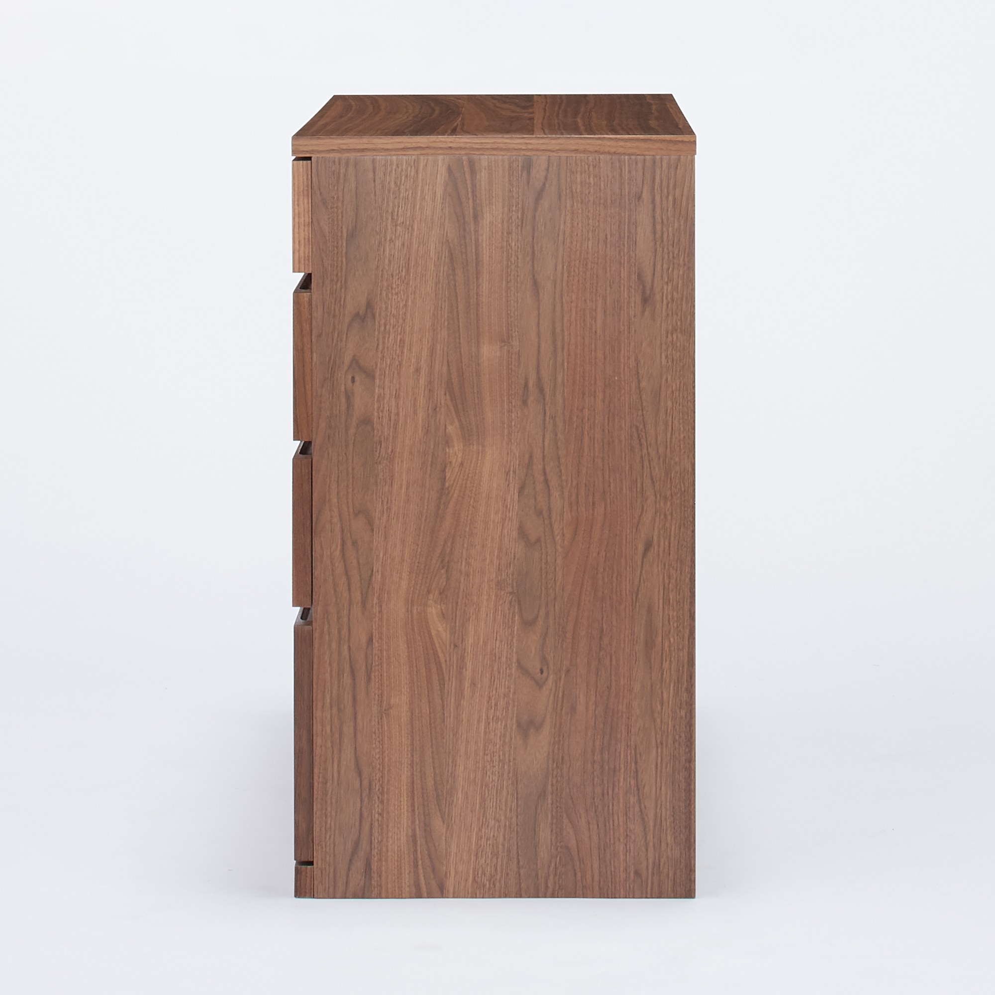 木製チェスト４段・ウォールナット材