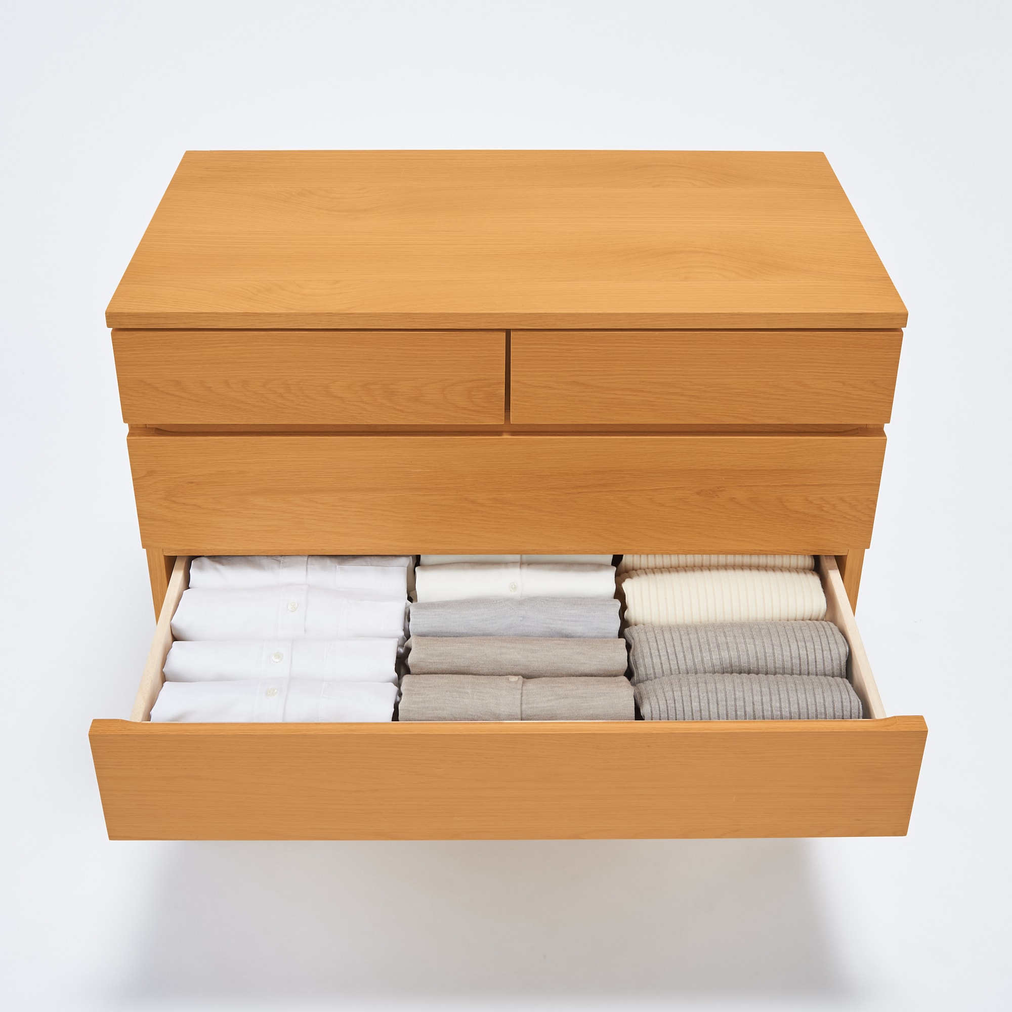 木製チェスト４段・ウォールナット材