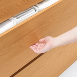 木製チェスト４段・ウォールナット材