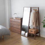 木製チェスト４段・ウォールナット材