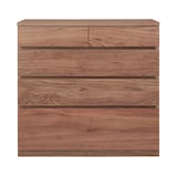 木製チェスト４段・ウォールナット材