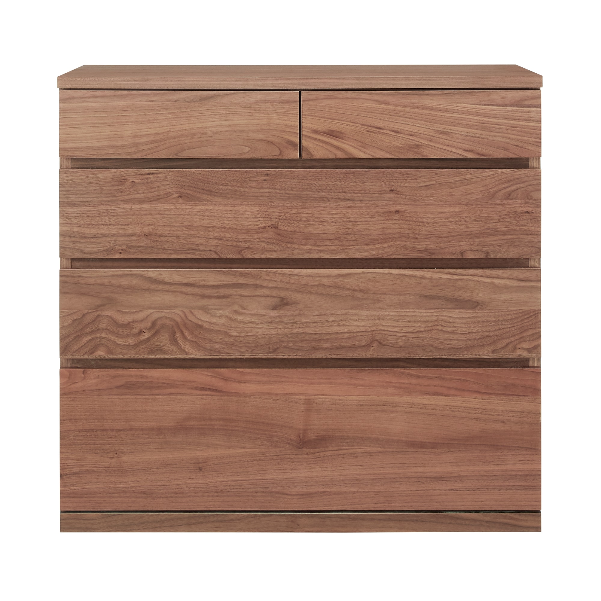 木製チェスト４段・ウォールナット材