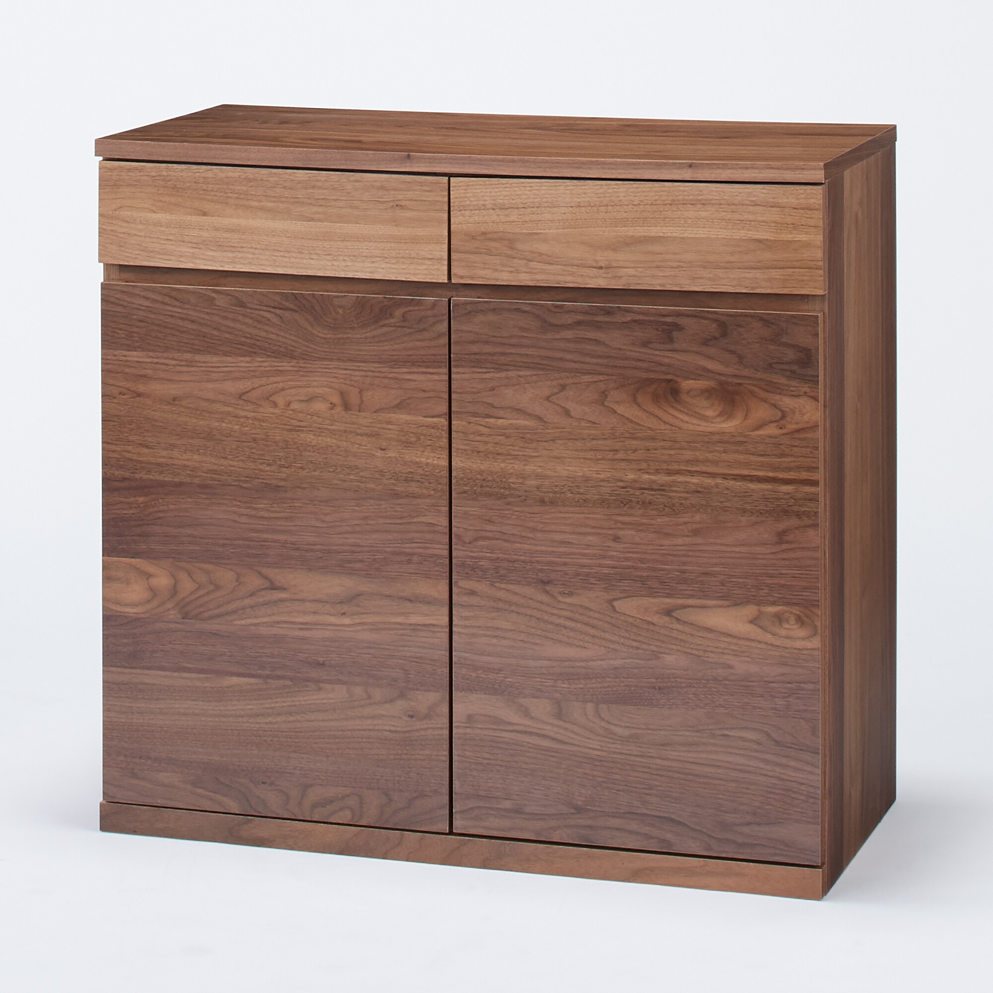 木製キャビネット・木扉・ウォールナット材