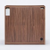 木製キャビネット・木扉・ウォールナット材