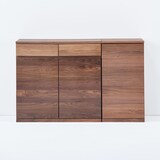 木製キャビネット・木扉・ウォールナット材