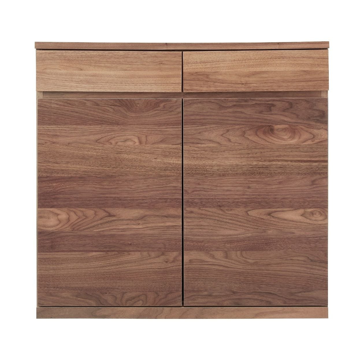 木製キャビネット・木扉・ウォールナット材