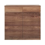 木製キャビネット・木扉・ウォールナット材