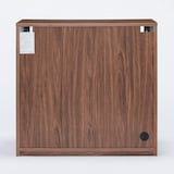 木製キャビネット・ガラス扉・ウォールナット材