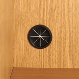 木製キャビネット・ガラス扉・ウォールナット材