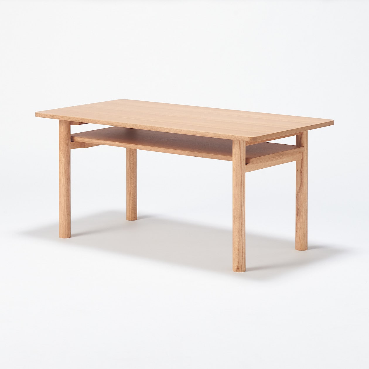 木製ミドルテーブル・オーク材