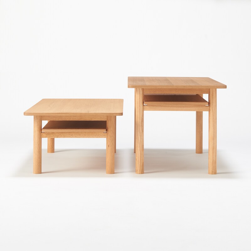 木製ミドルテーブル・オーク材 | 無印良品 