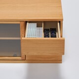 木製ＡＶラック・幅９０ｃｍ・オーク材