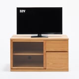 木製ＡＶラック・幅９０ｃｍ・オーク材