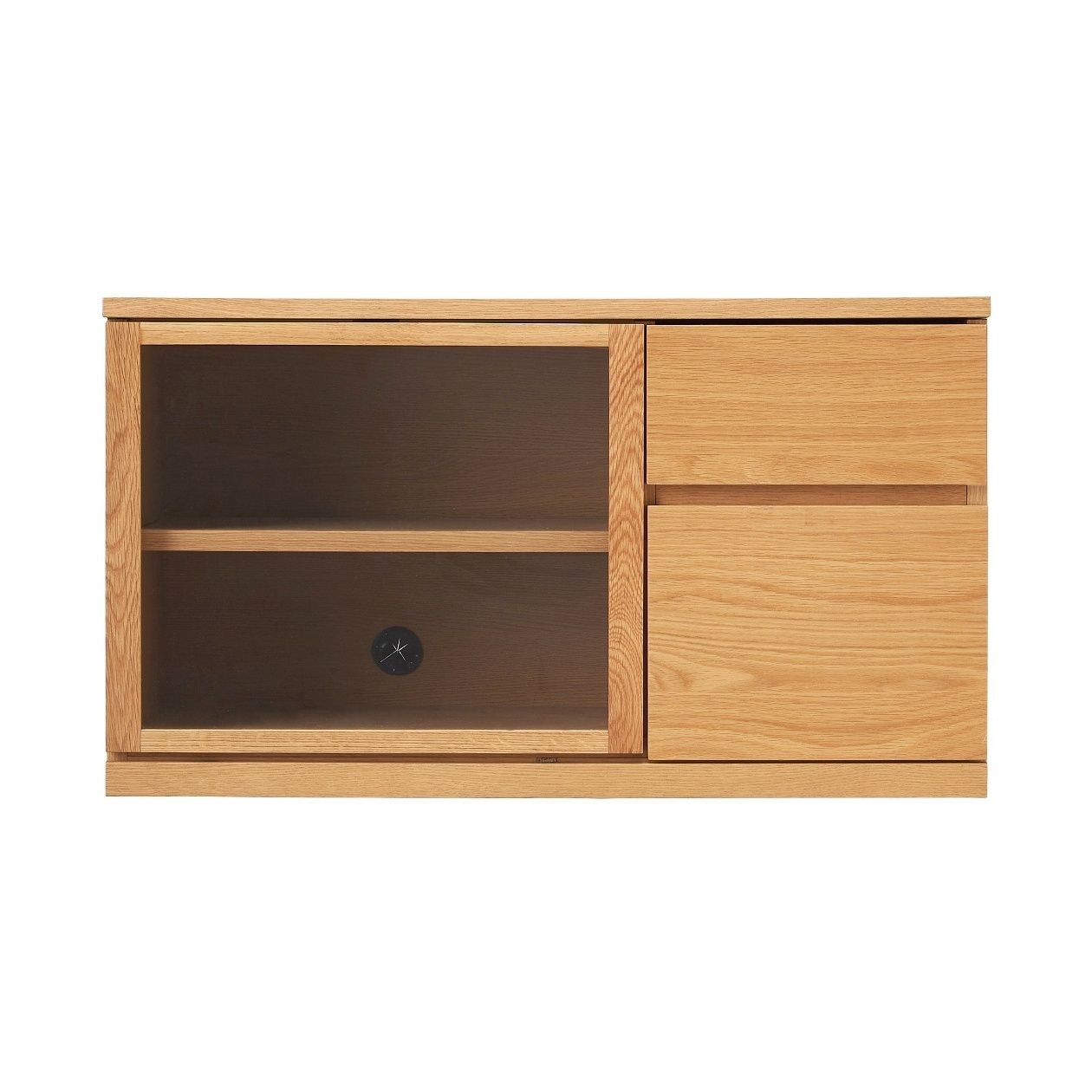 木製ＡＶラック・幅９０ｃｍ・オーク材