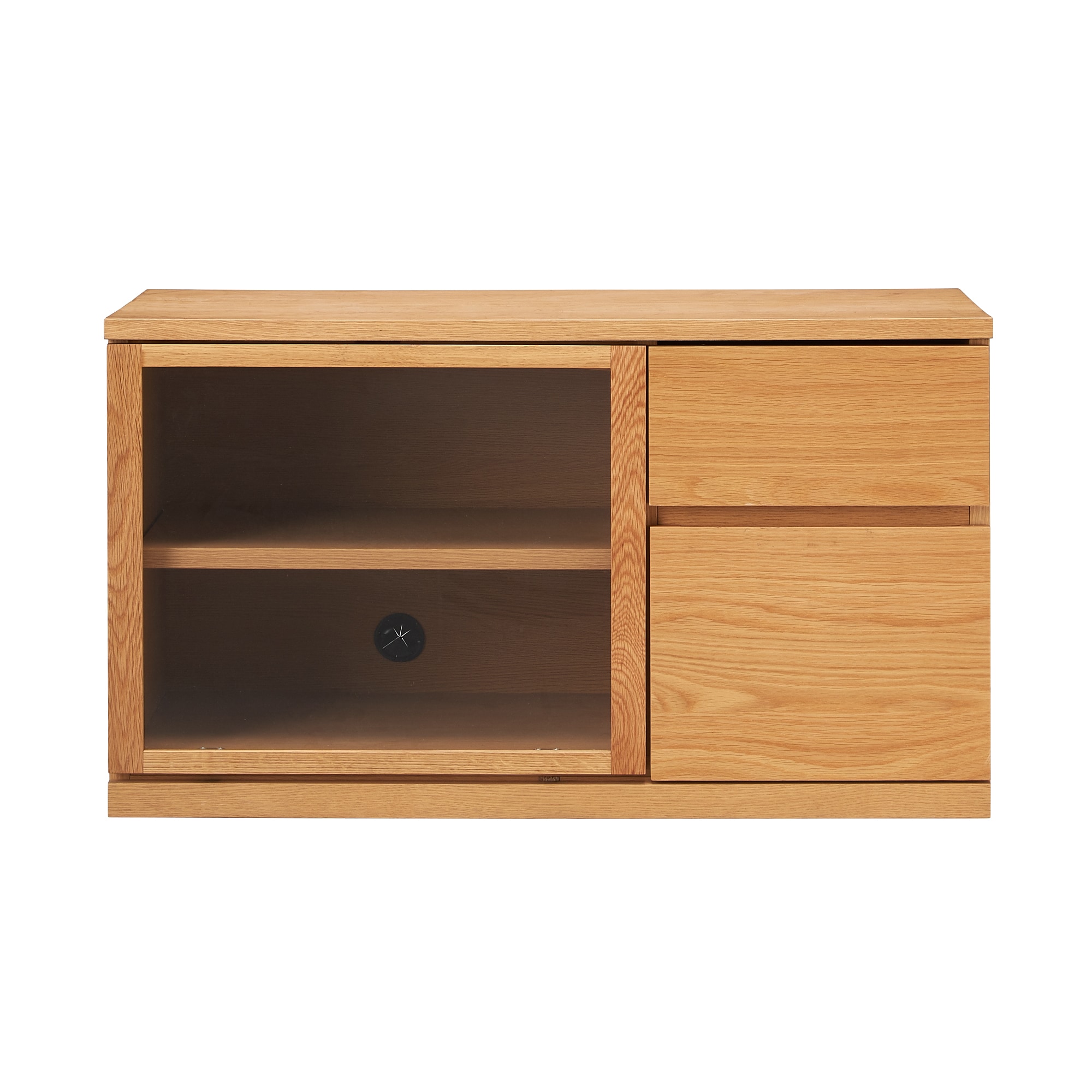 木製ＡＶラック・幅９０ｃｍ・オーク材