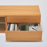 木製ＡＶラック・幅１５０ｃｍ・オーク材