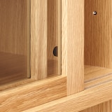 木製カップボード・幅１２０ｃｍ・オーク材