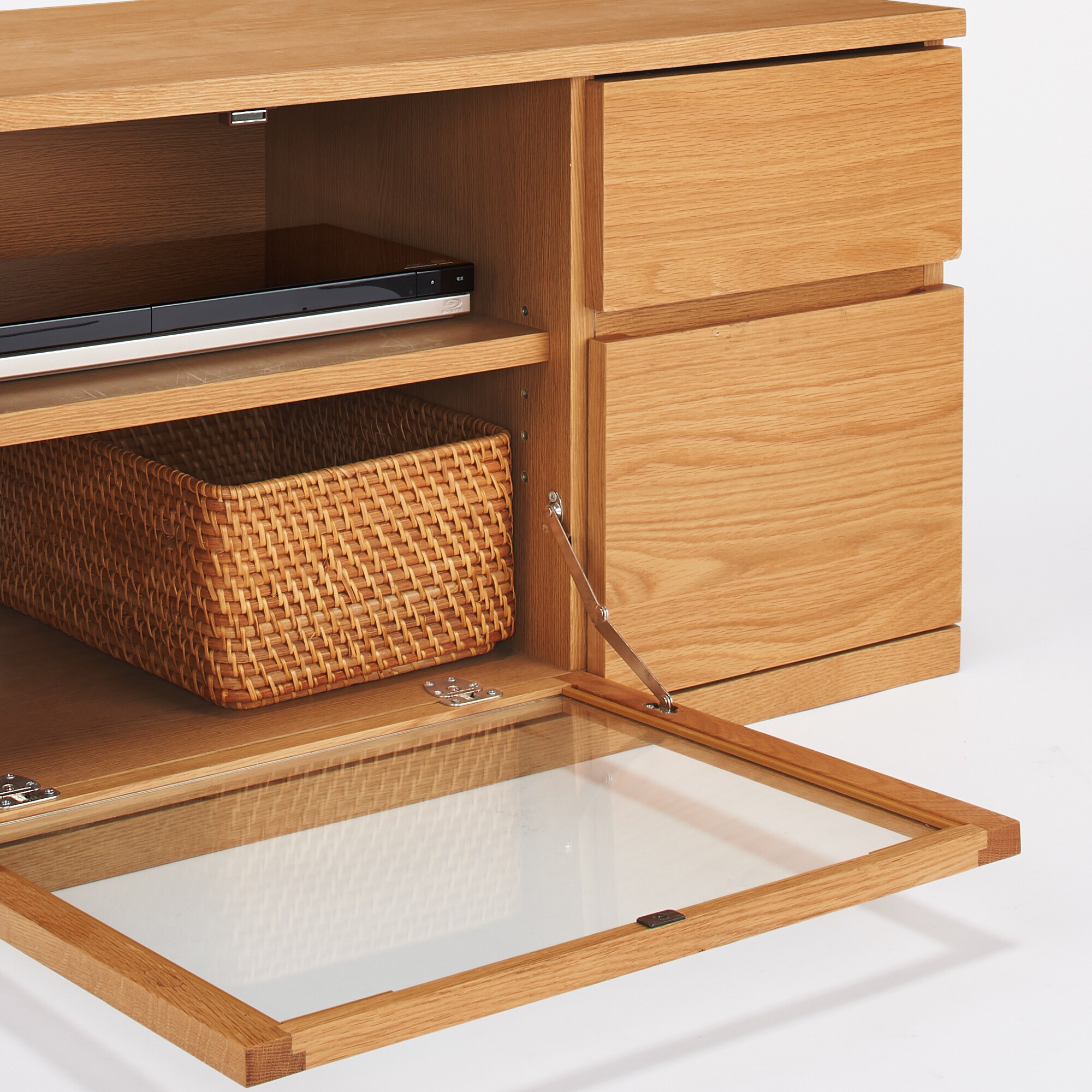 木製ＡＶラック・幅９０ｃｍ・ウォールナット材