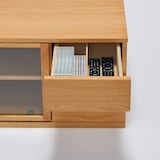 木製ＡＶラック・幅９０ｃｍ・ウォールナット材