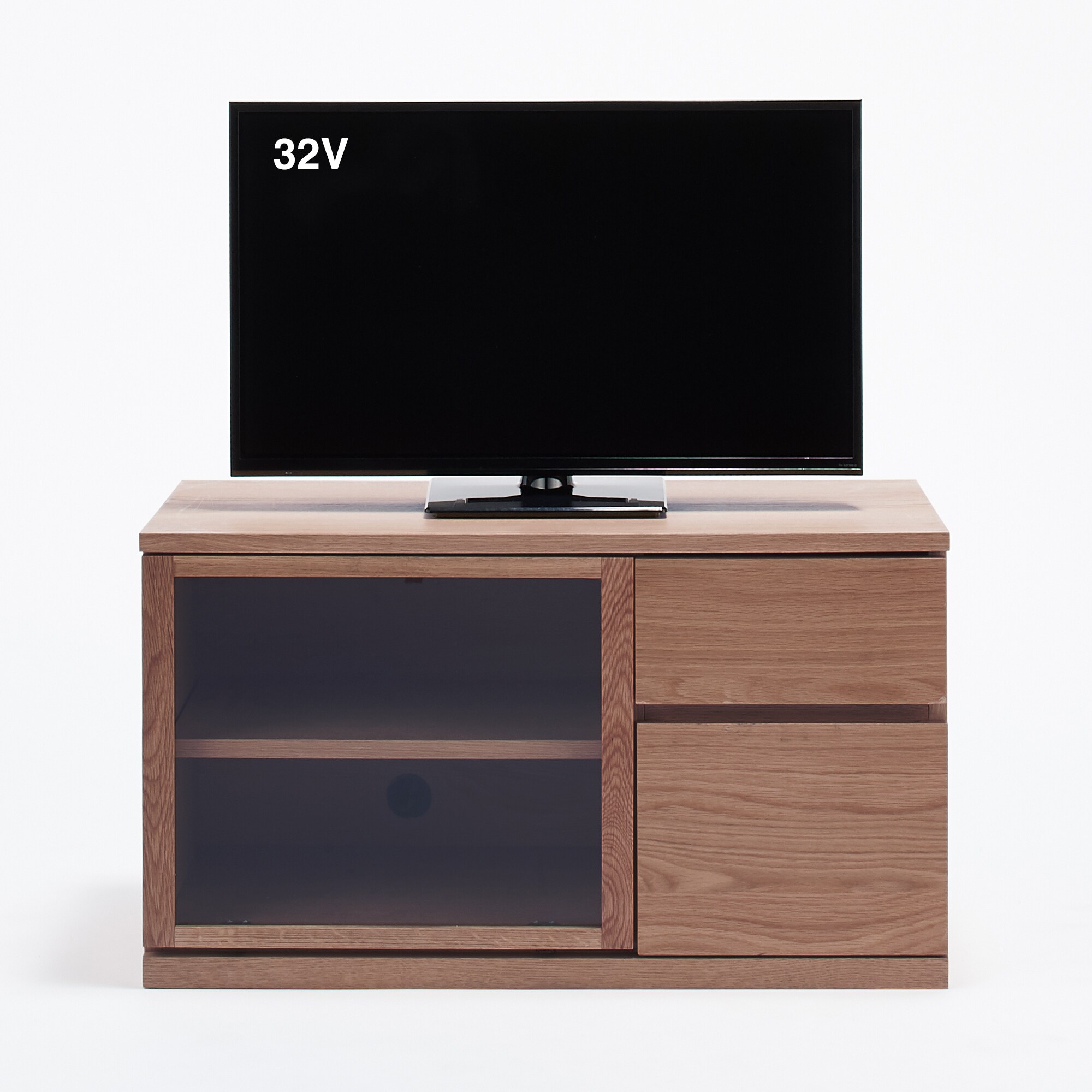 木製ＡＶラック・幅９０ｃｍ・ウォールナット材