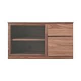 木製ＡＶラック・幅９０ｃｍ・ウォールナット材