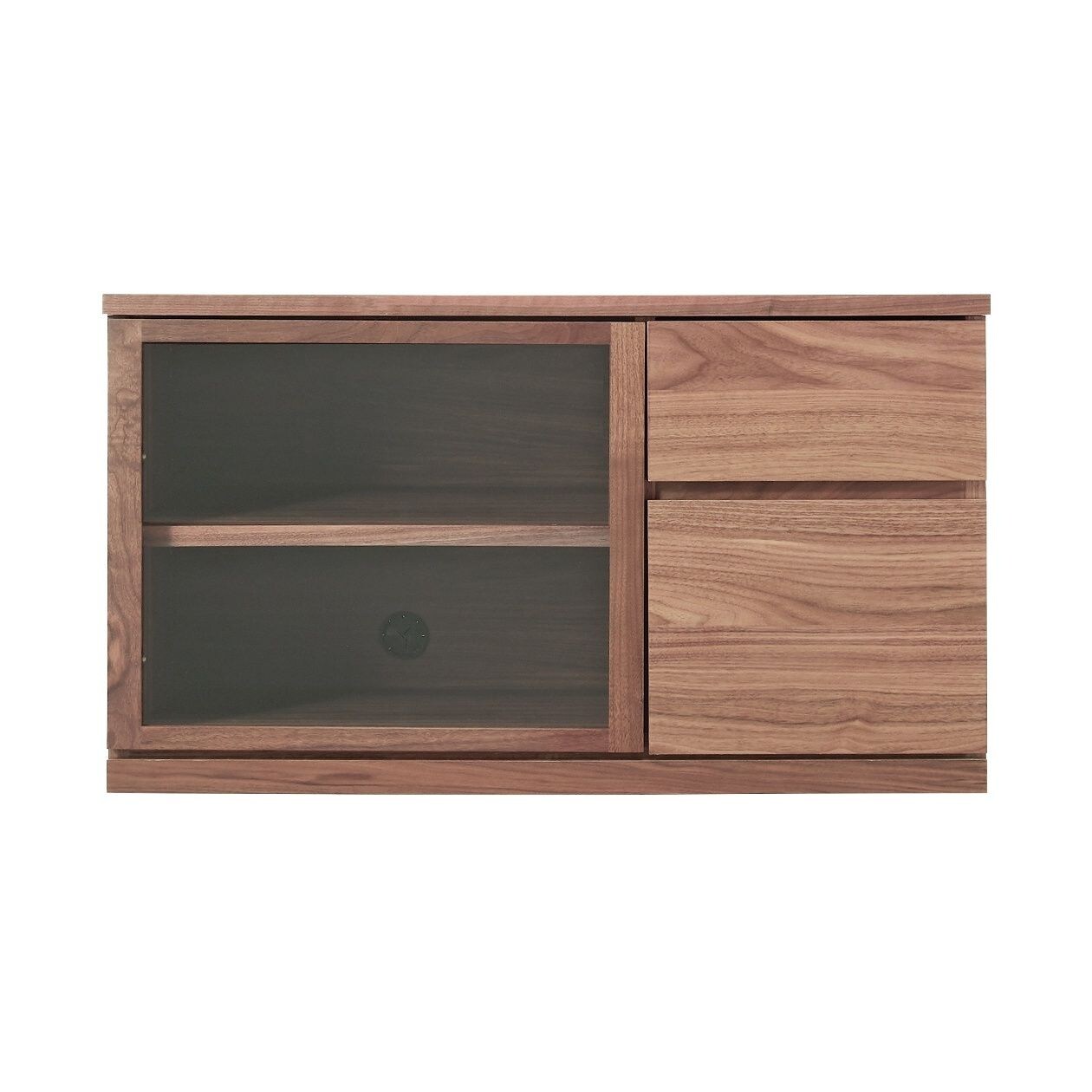 木製ＡＶラック・幅９０ｃｍ・ウォールナット材