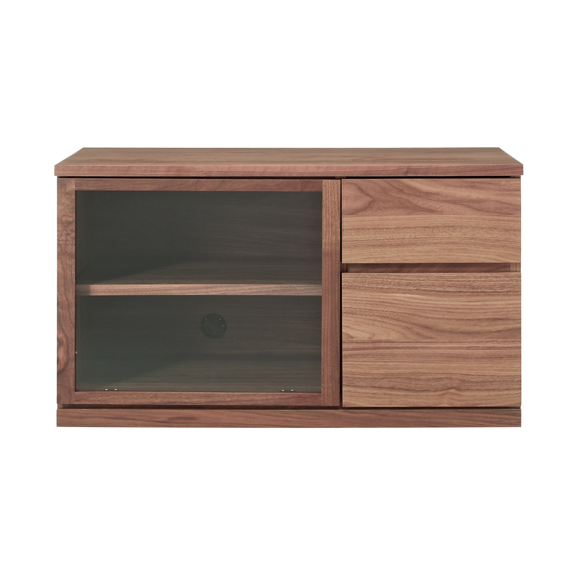 木製ＡＶラック・幅９０ｃｍ・ウォールナット材