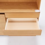 木製カップボード・幅１２０ｃｍ・ウォールナット材