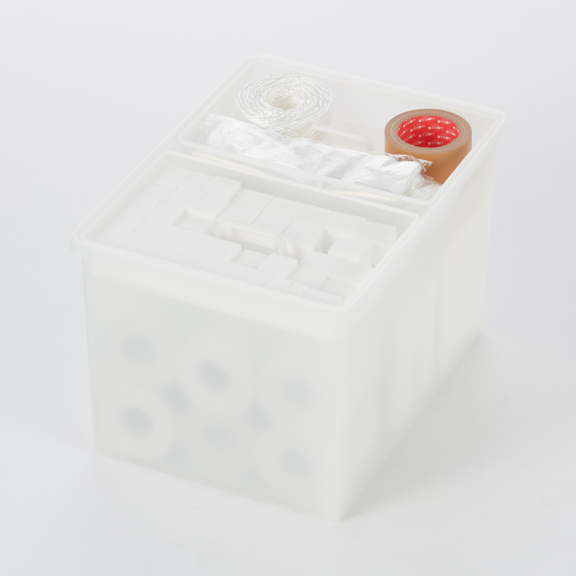 ポリプロピレン収納ボックス・ワイド・深 | 無印良品